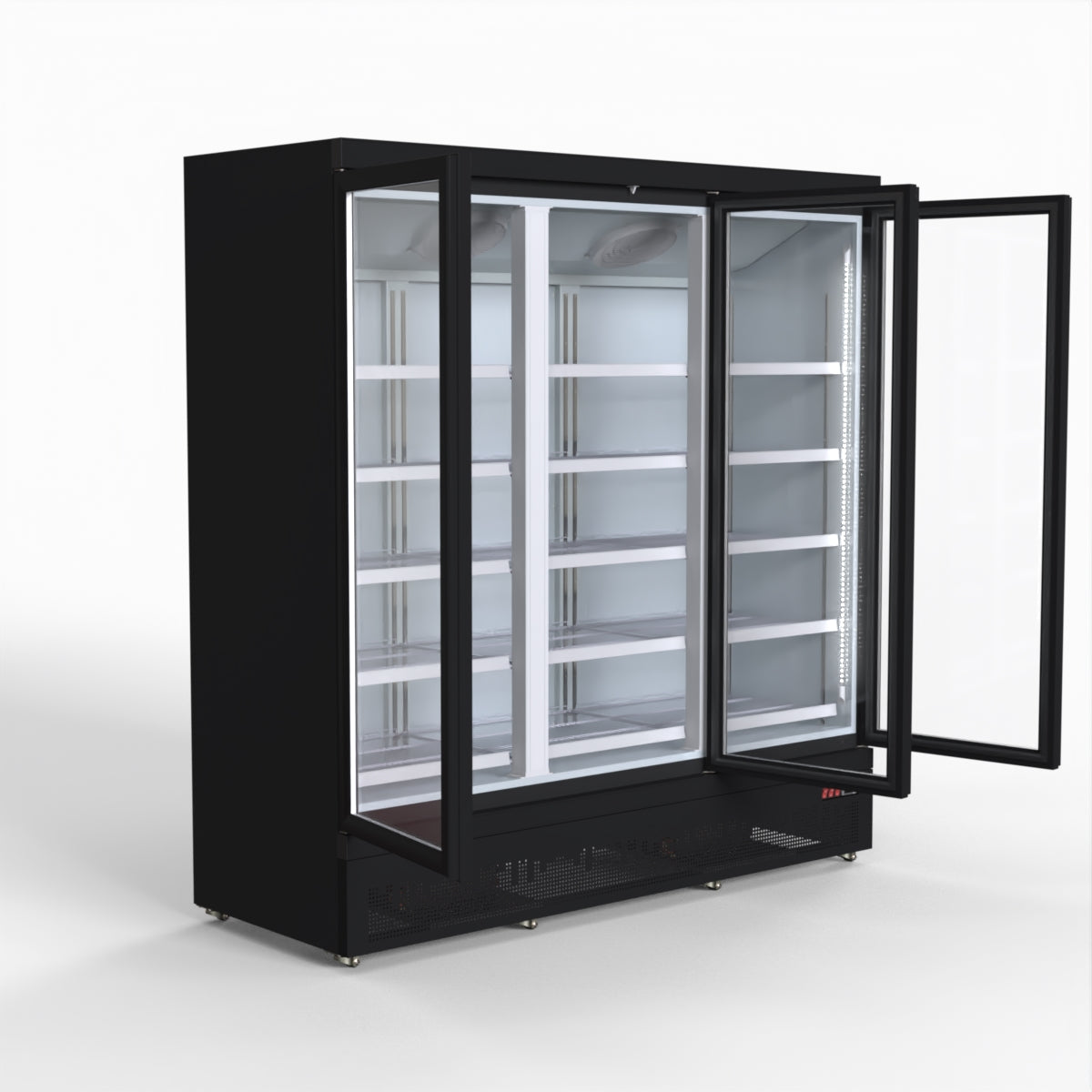 Thermaster 1500L 3 Door Supermarket Fridge Stainless LG-1500BGBM