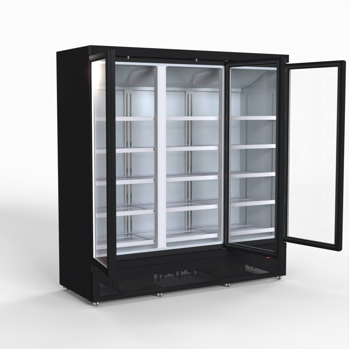 Thermaster 1500L 3 Door Supermarket Fridge Stainless LG-1500BGBM