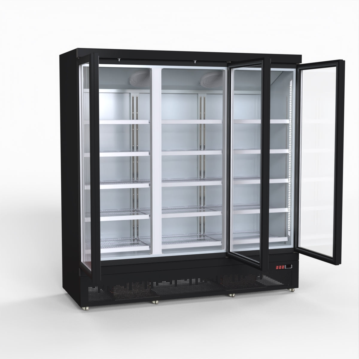 Thermaster 1500L 3 Door Supermarket Fridge Stainless LG-1500BGBM