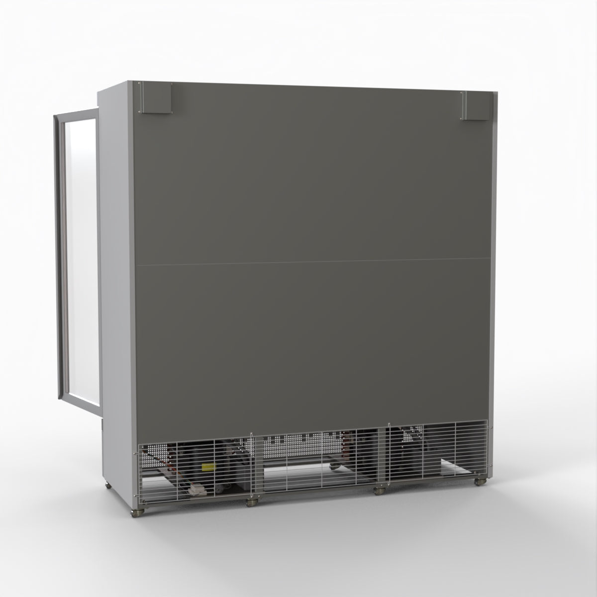 Thermaster 1500L 3 Door Supermarket Freezer Black LG-1500GBMF