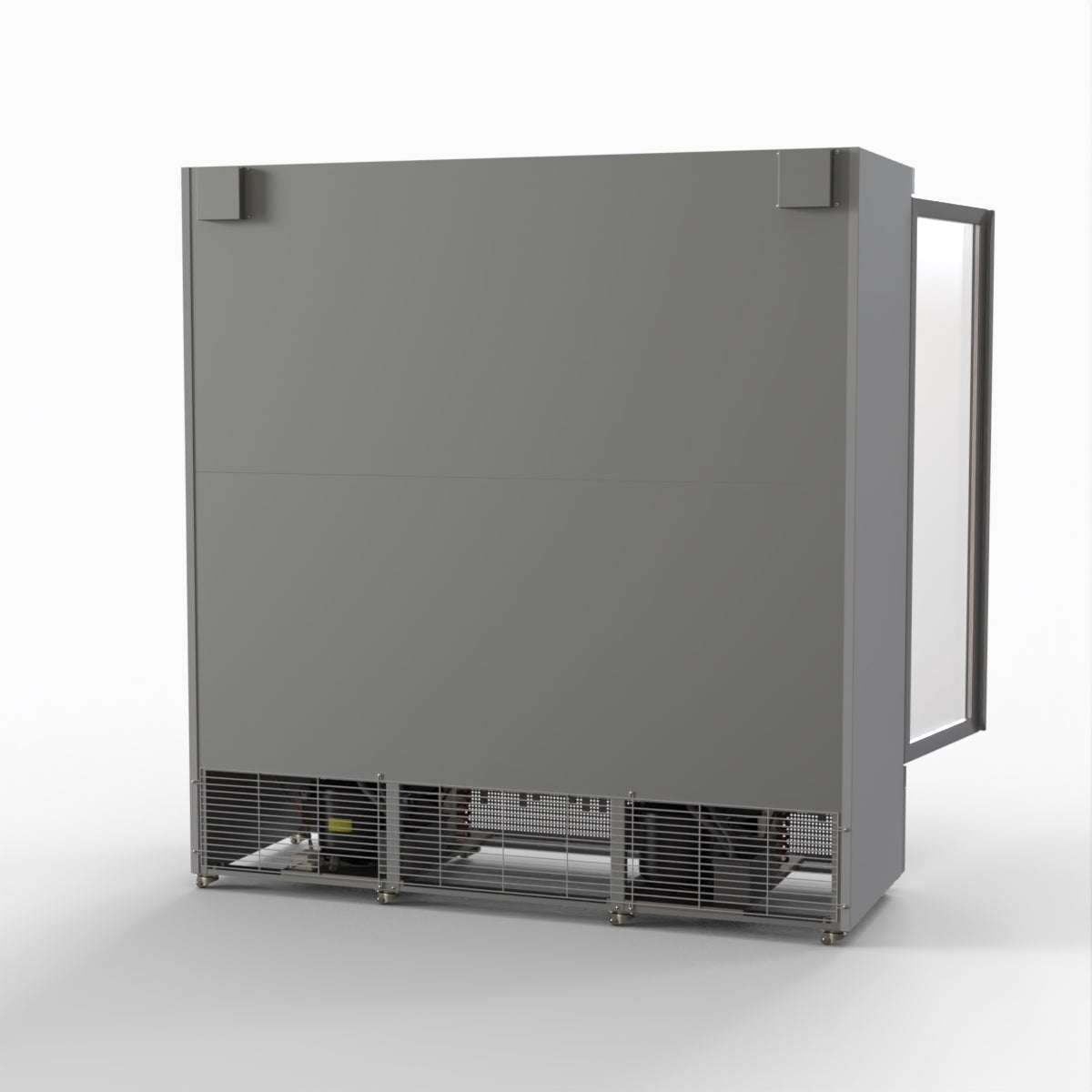 Thermaster 1500L 3 Door Supermarket Freezer Black LG-1500GBMF