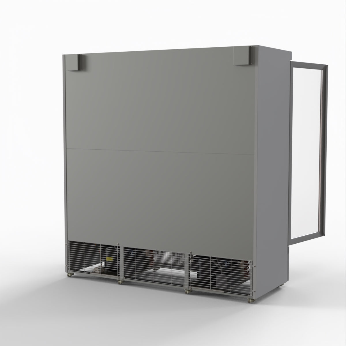 Thermaster 1500L 3 Door Supermarket Freezer Black LG-1500GBMF