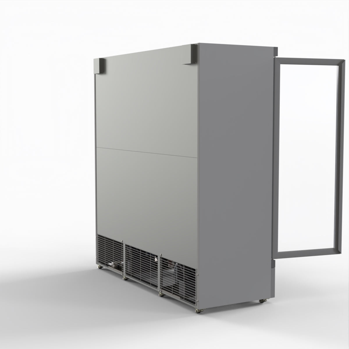 Thermaster 1500L 3 Door Supermarket Fridge Stainless LG-1500GBM