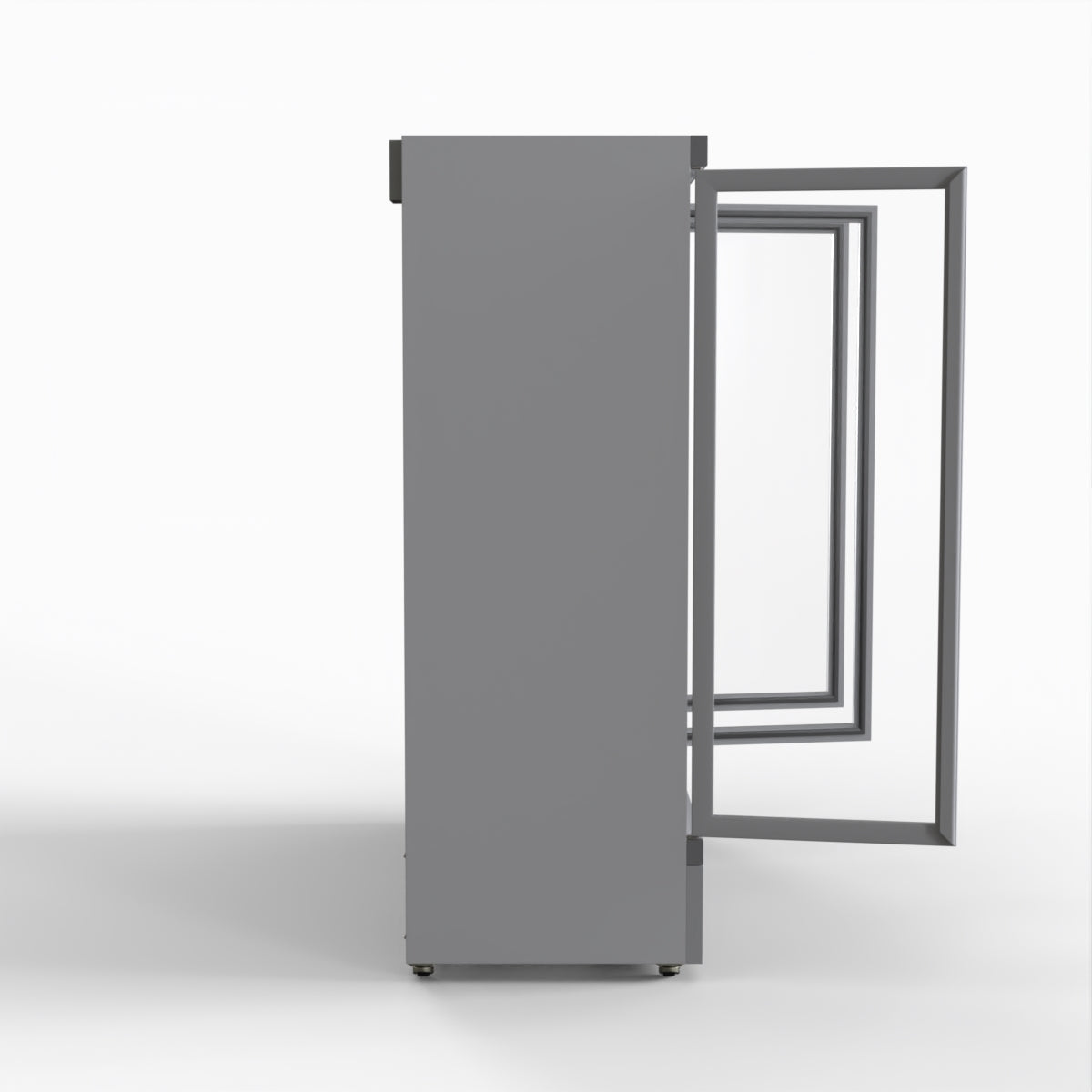 Thermaster 1500L 3 Door Supermarket Fridge Stainless LG-1500GBM