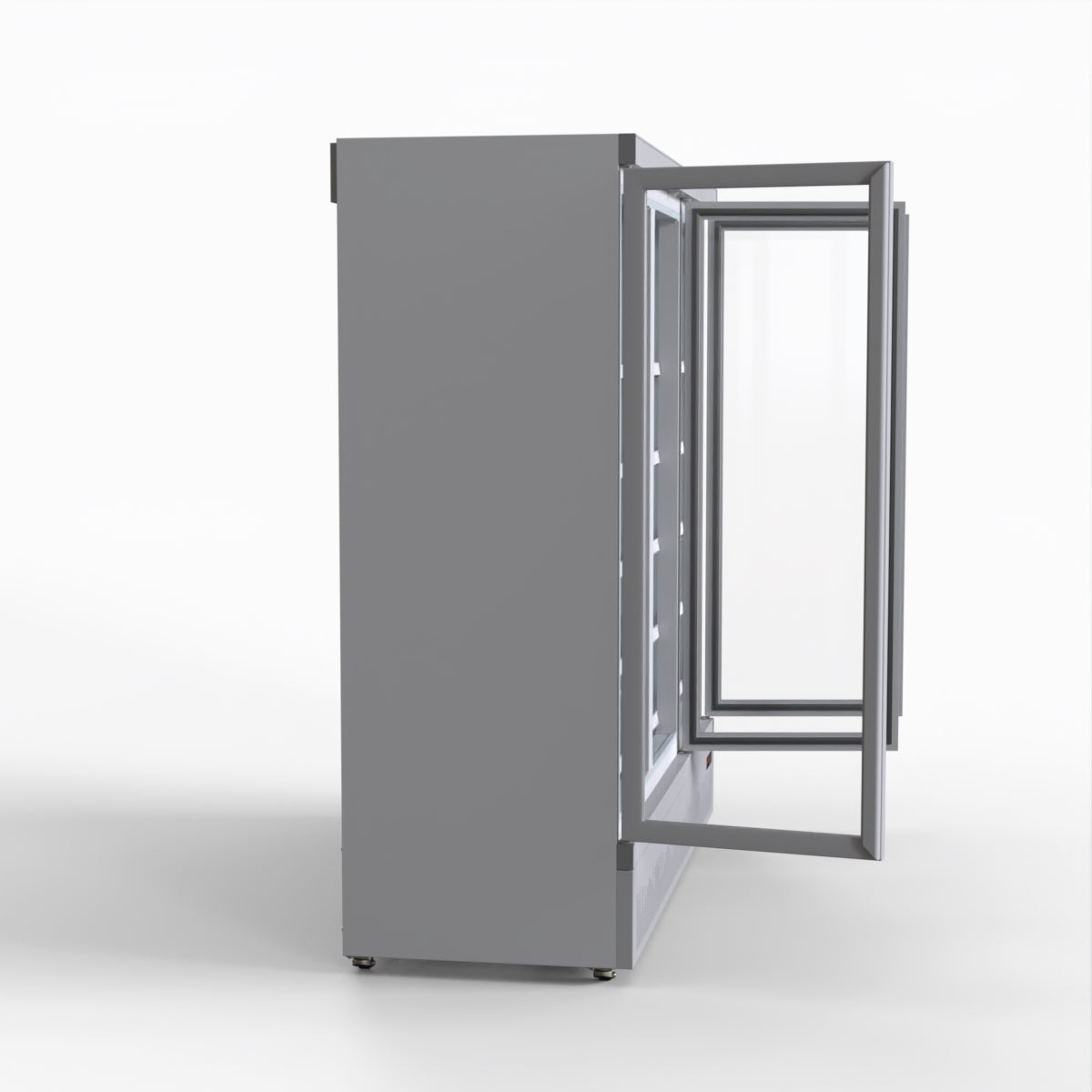 Thermaster 1500L 3 Door Supermarket Fridge Stainless LG-1500GBM