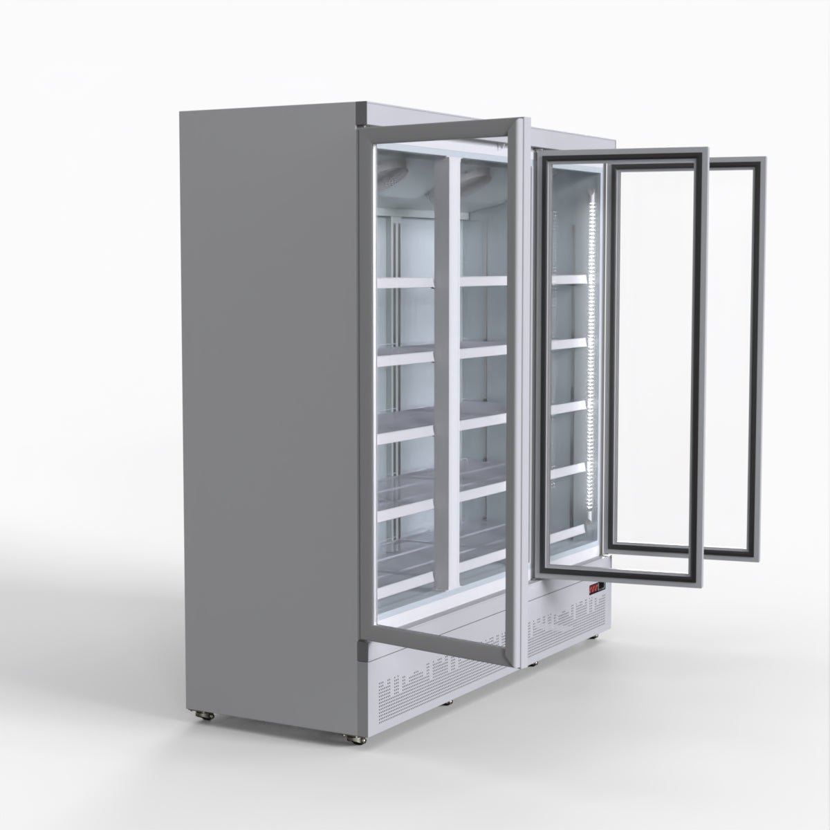 Thermaster 1500L 3 Door Supermarket Fridge Stainless LG-1500GBM