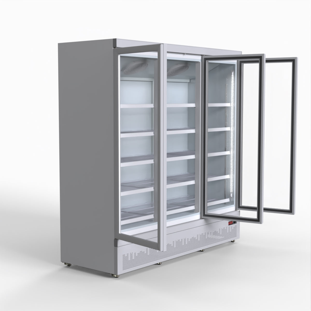 Thermaster 1500L 3 Door Supermarket Fridge Stainless LG-1500GBM