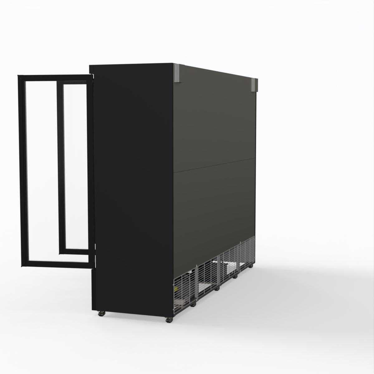 Thermaster 2248L 4 Door Supermarket Fridge Black LG-2200BGBM