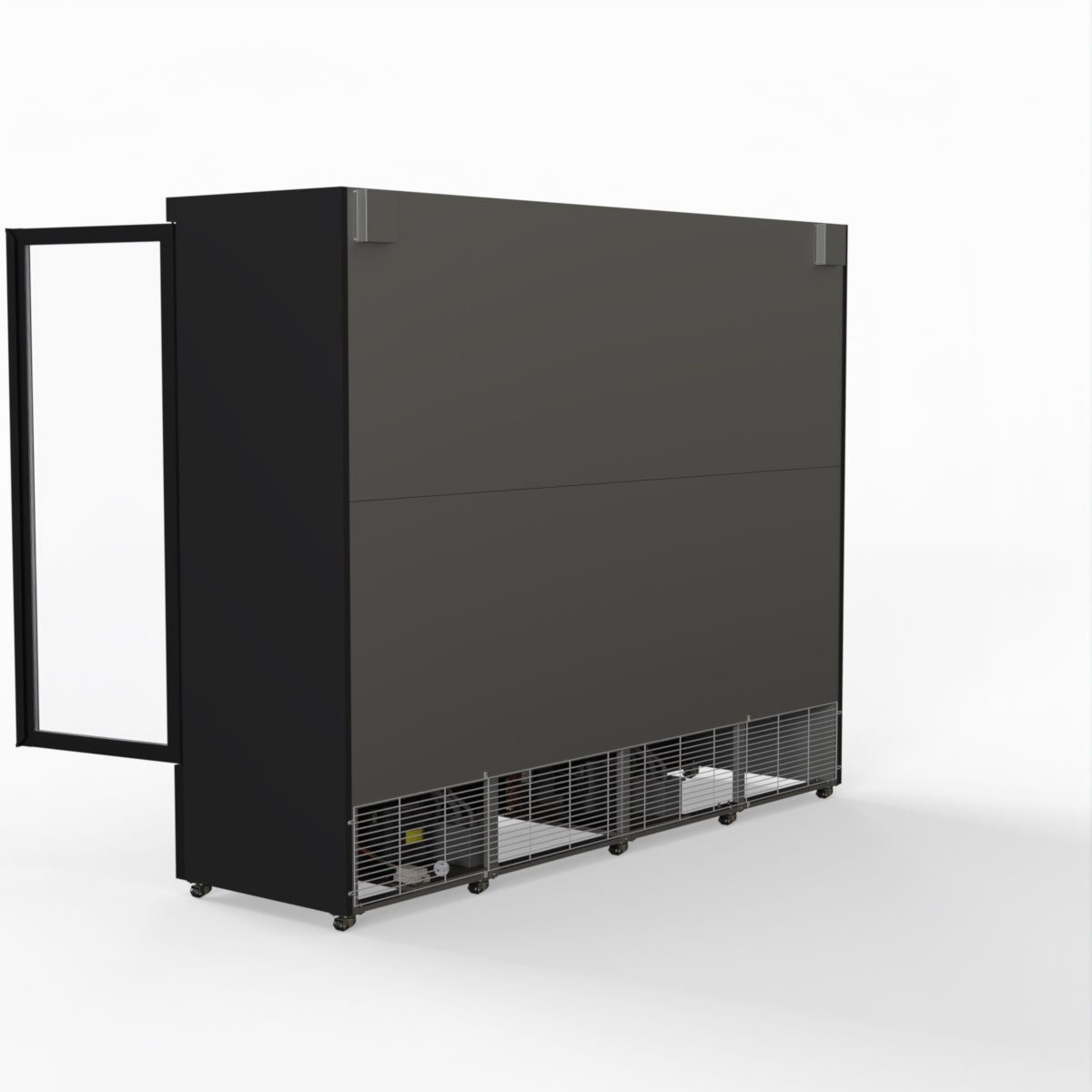 Thermaster 2248L 4 Door Supermarket Fridge Black LG-2200BGBM