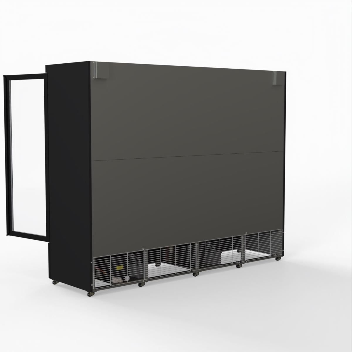 Thermaster 2248L 4 Door Supermarket Fridge Black LG-2200BGBM