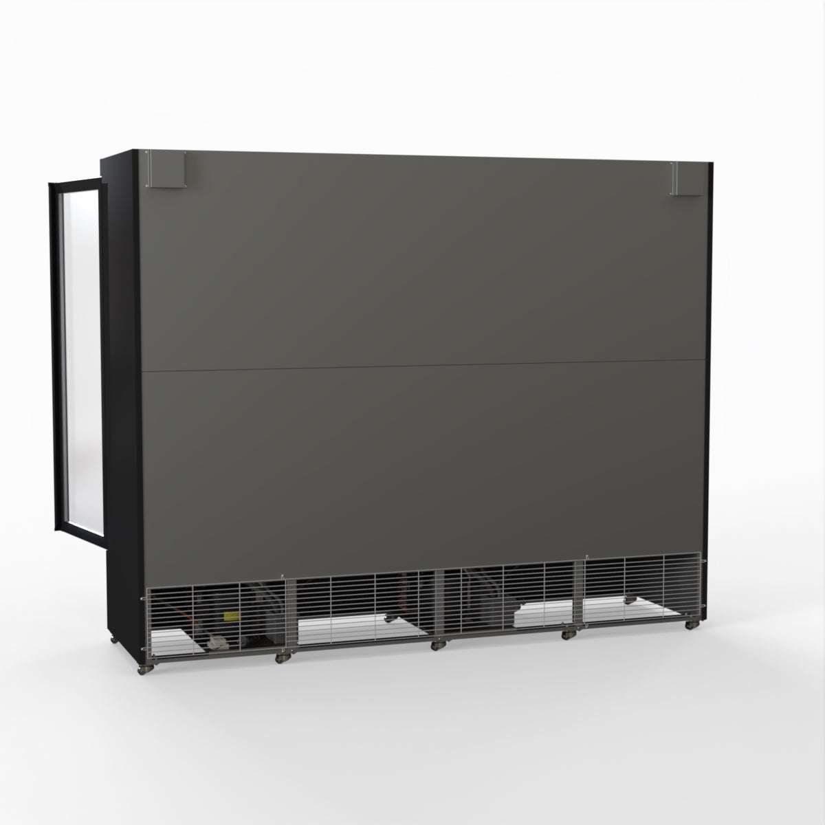 Thermaster 2248L 4 Door Supermarket Fridge Black LG-2200BGBM