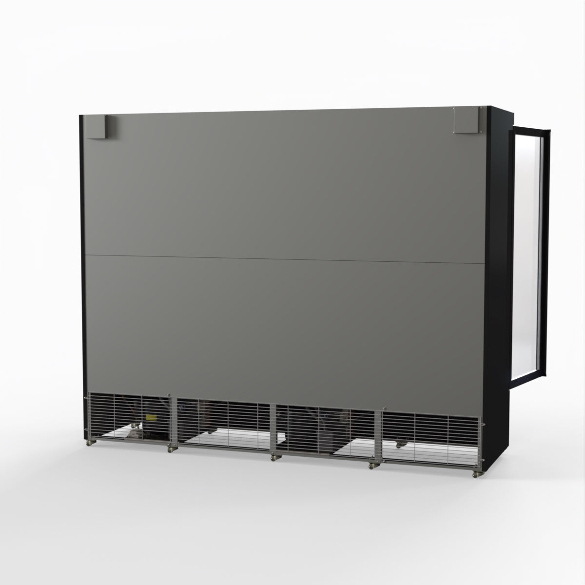 Thermaster 2248L 4 Door Supermarket Fridge Black LG-2200BGBM