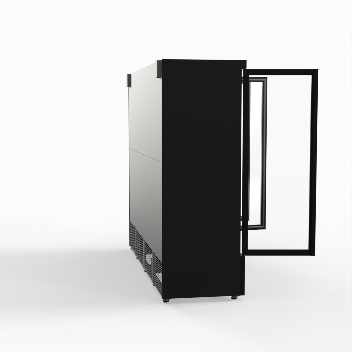 Thermaster 2248L 4 Door Supermarket Fridge Black LG-2200BGBM