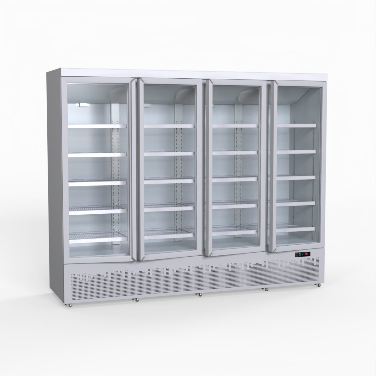 Thermaster 2248L 4 Door Supermarket Fridge Stainless LG-2200GBM