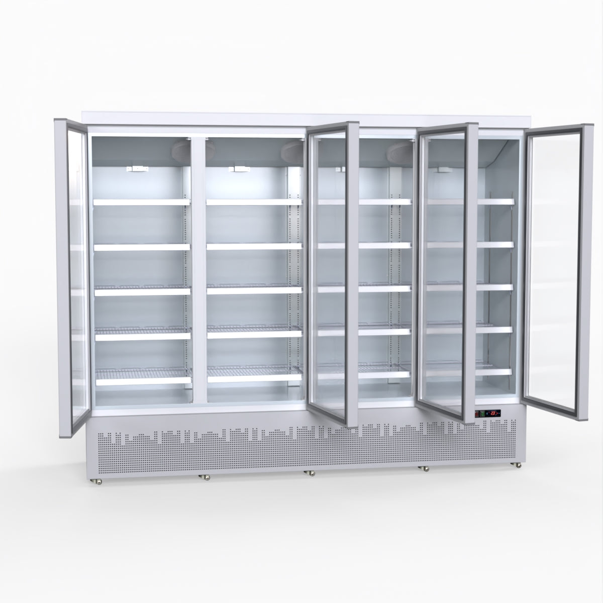 Thermaster 2248L 4 Door Supermarket Fridge Stainless LG-2200GBM