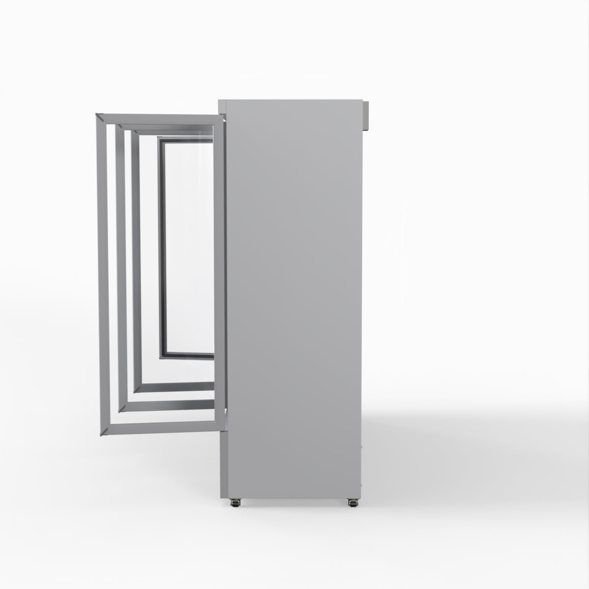 Thermaster 2248L 4 Door Supermarket Fridge Stainless LG-2200GBM
