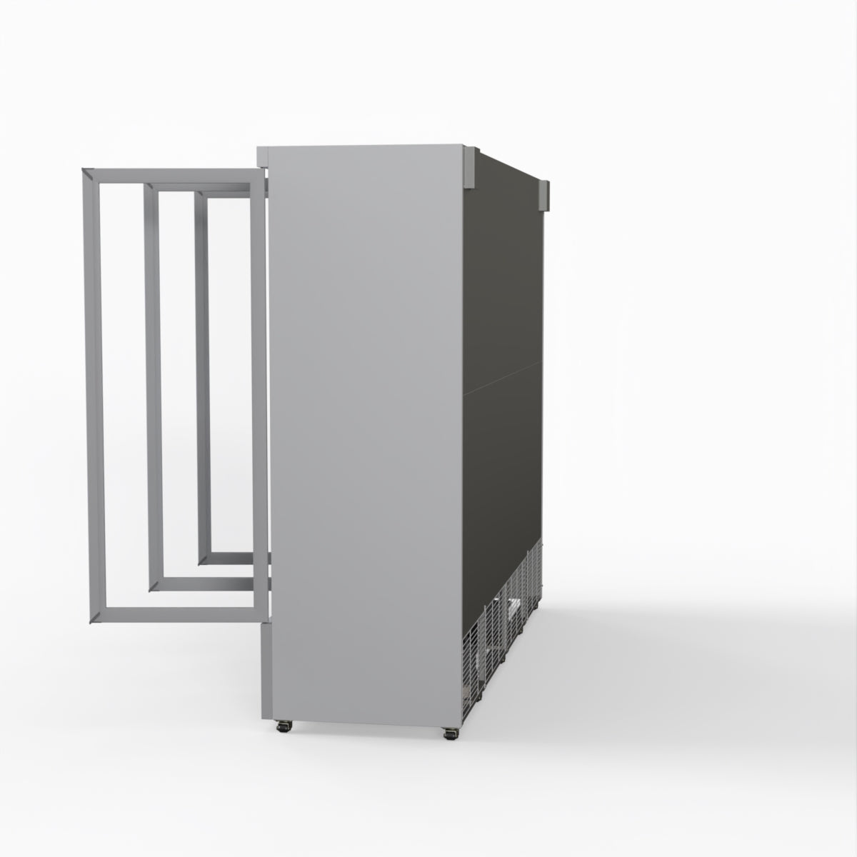Thermaster 2248L 4 Door Supermarket Fridge Stainless LG-2200GBM