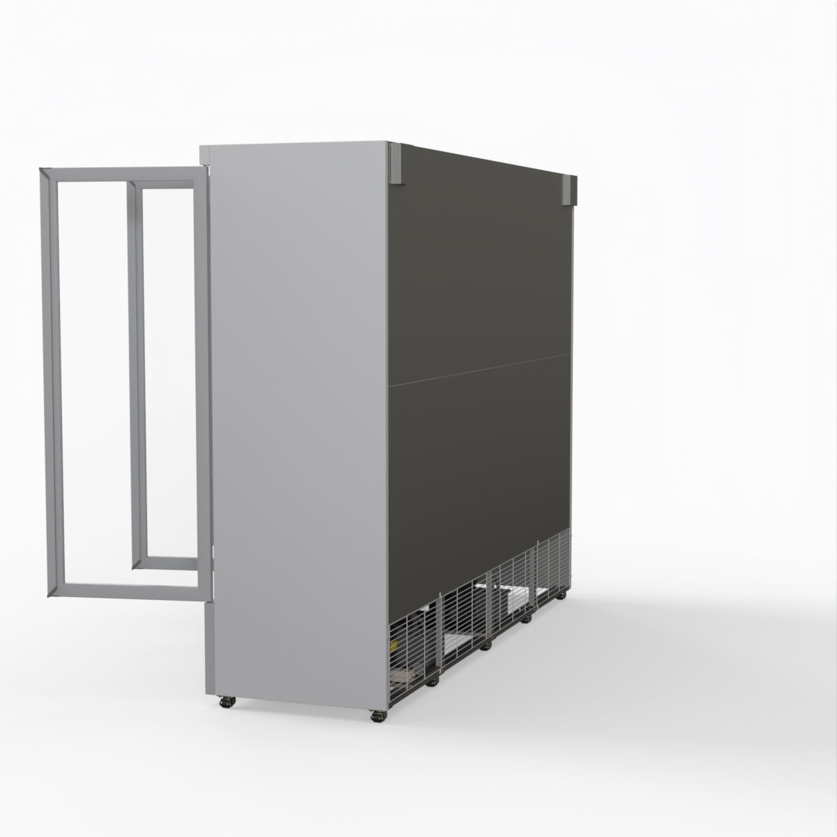 Thermaster 2248L 4 Door Supermarket Fridge Stainless LG-2200GBM