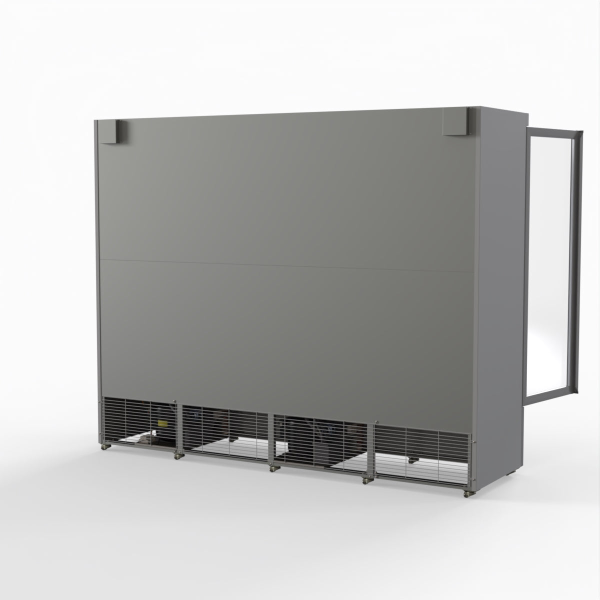 Thermaster 2248L 4 Door Supermarket Fridge Stainless LG-2200GBM