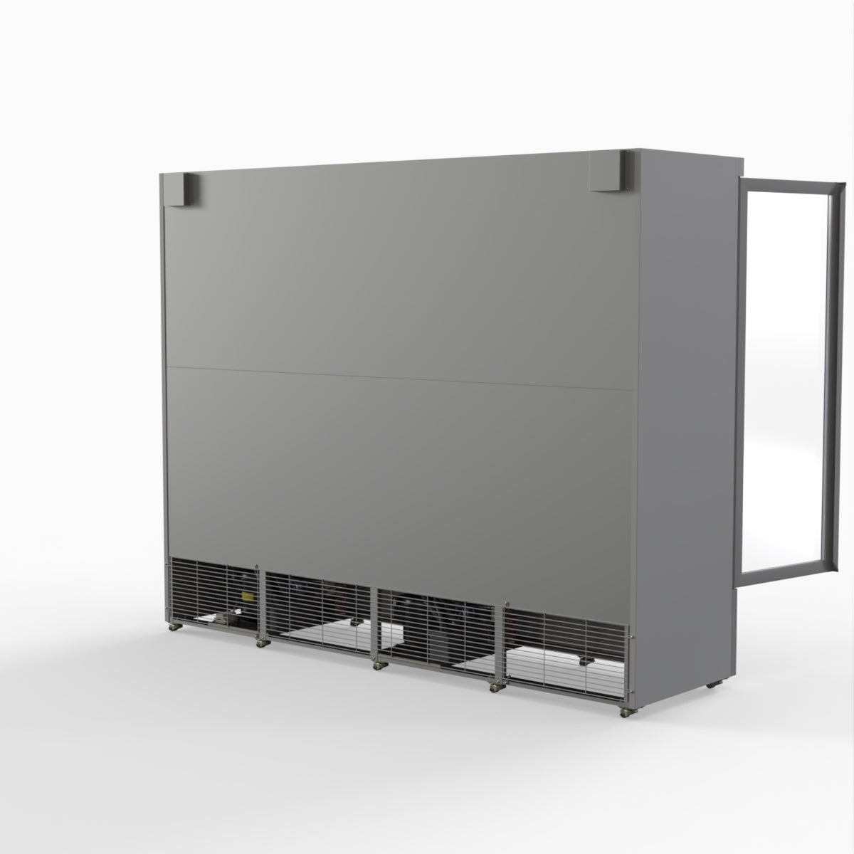 Thermaster 2248L 4 Door Supermarket Fridge Stainless LG-2200GBM