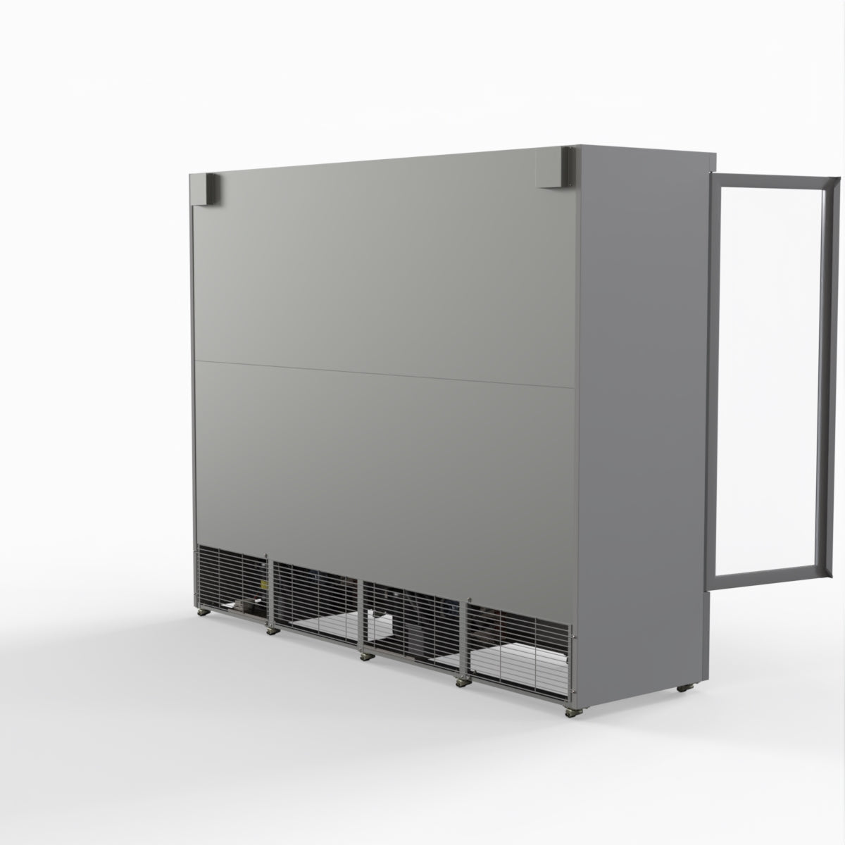 Thermaster 2248L 4 Door Supermarket Fridge Stainless LG-2200GBM