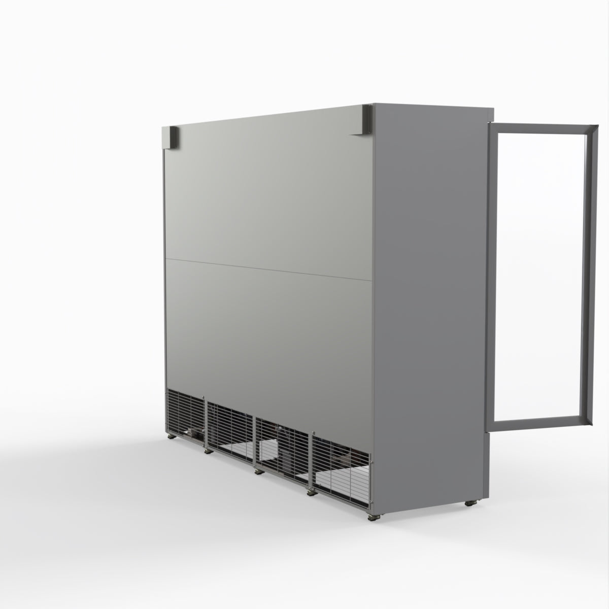 Thermaster 2248L 4 Door Supermarket Fridge Stainless LG-2200GBM