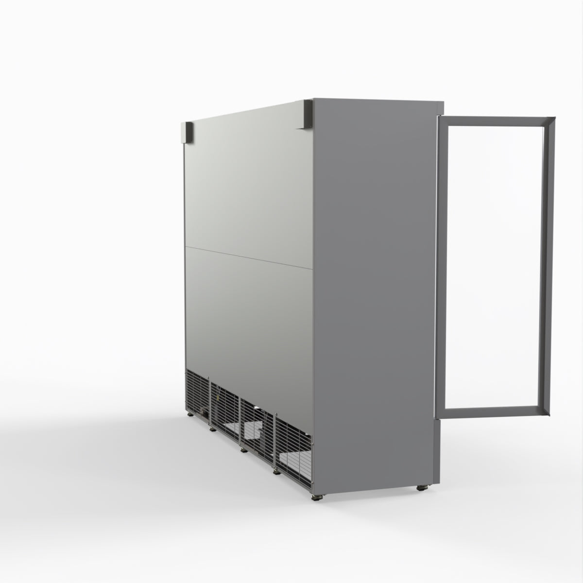 Thermaster 2248L 4 Door Supermarket Fridge Stainless LG-2200GBM