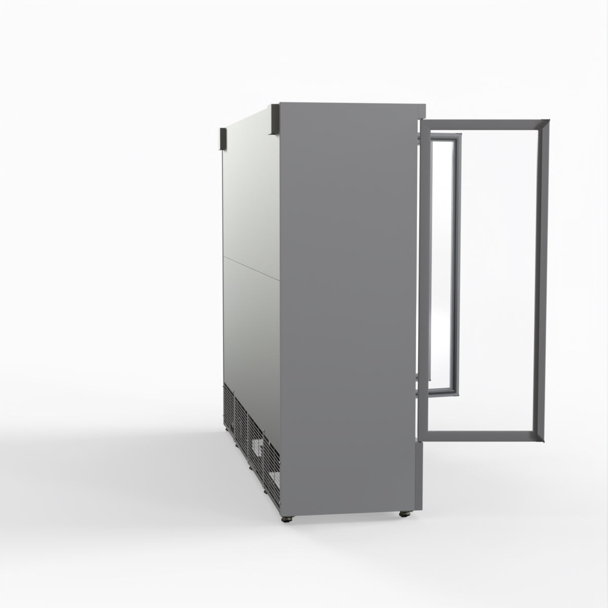 Thermaster 2248L 4 Door Supermarket Fridge Stainless LG-2200GBM