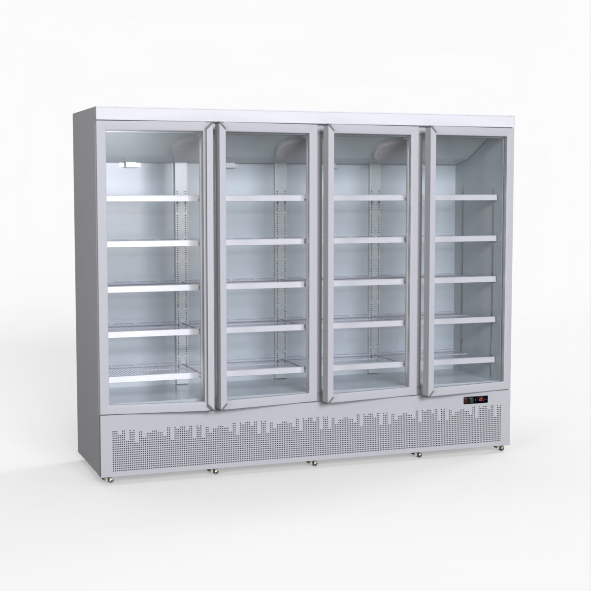 Thermaster 2248L 4 Door Supermarket Fridge Stainless LG-2200GBM