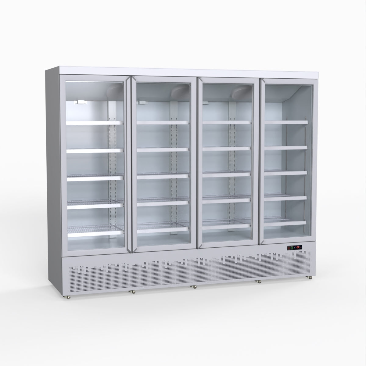 Thermaster 2248L 4 Door Supermarket Fridge Stainless LG-2200GBM