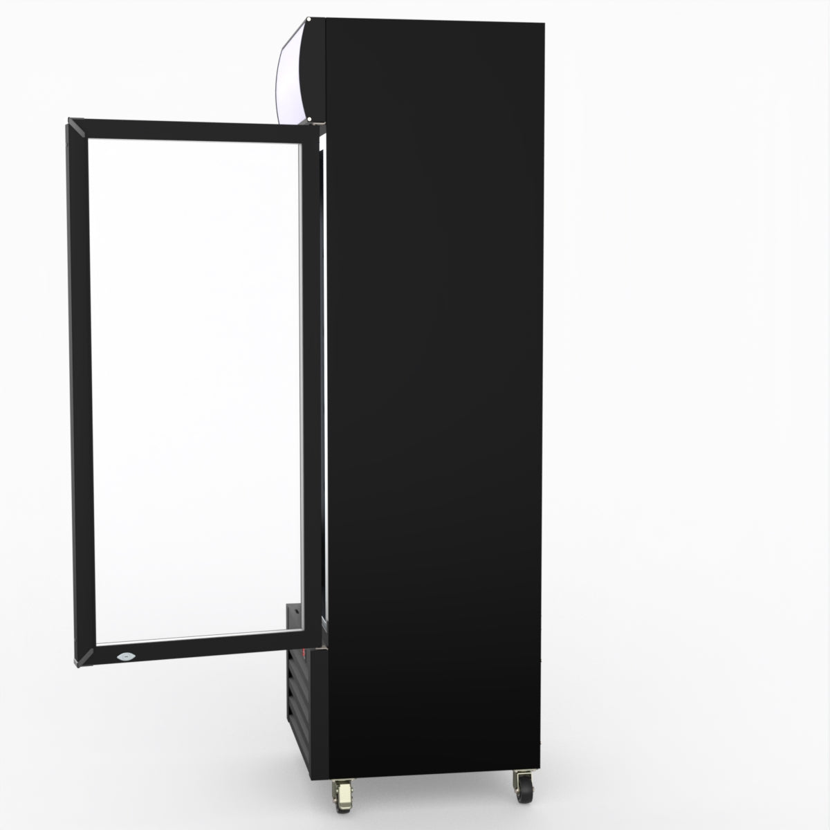 Thermaster Single Glass Door Colourbond Upright Drink Fridge LG-370BP