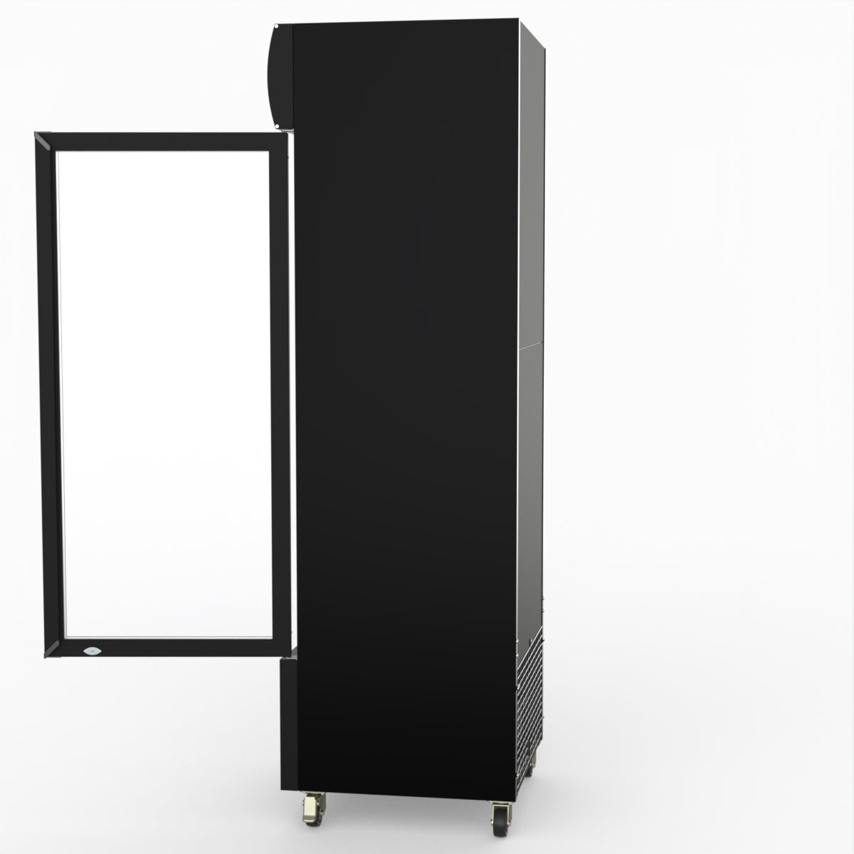 Thermaster Single Glass Door Colourbond Upright Drink Fridge LG-370BP