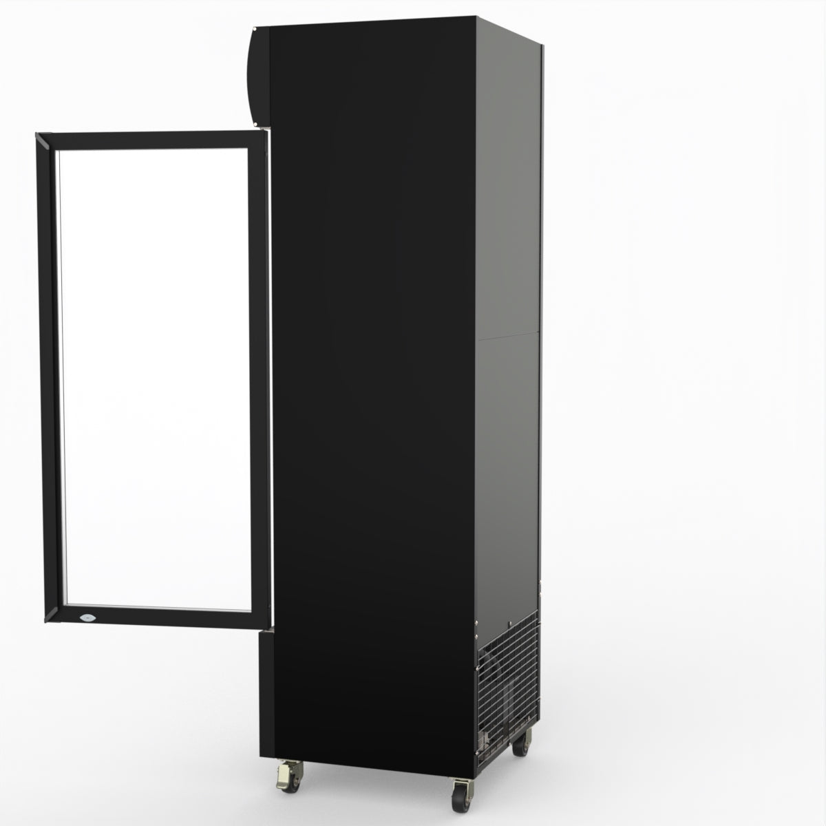 Thermaster Single Glass Door Colourbond Upright Drink Fridge LG-370BP