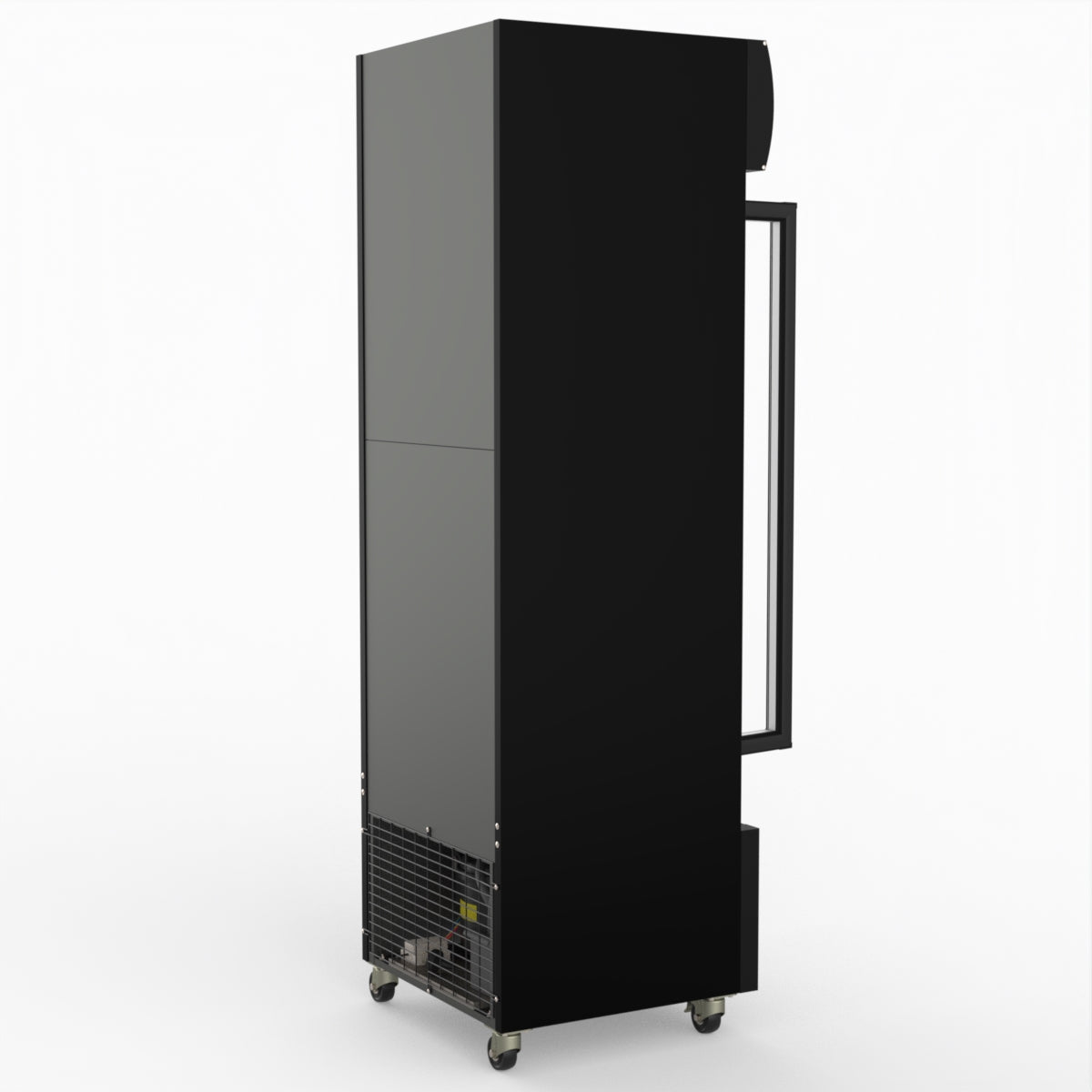 Thermaster Single Glass Door Colourbond Upright Drink Fridge LG-370BP