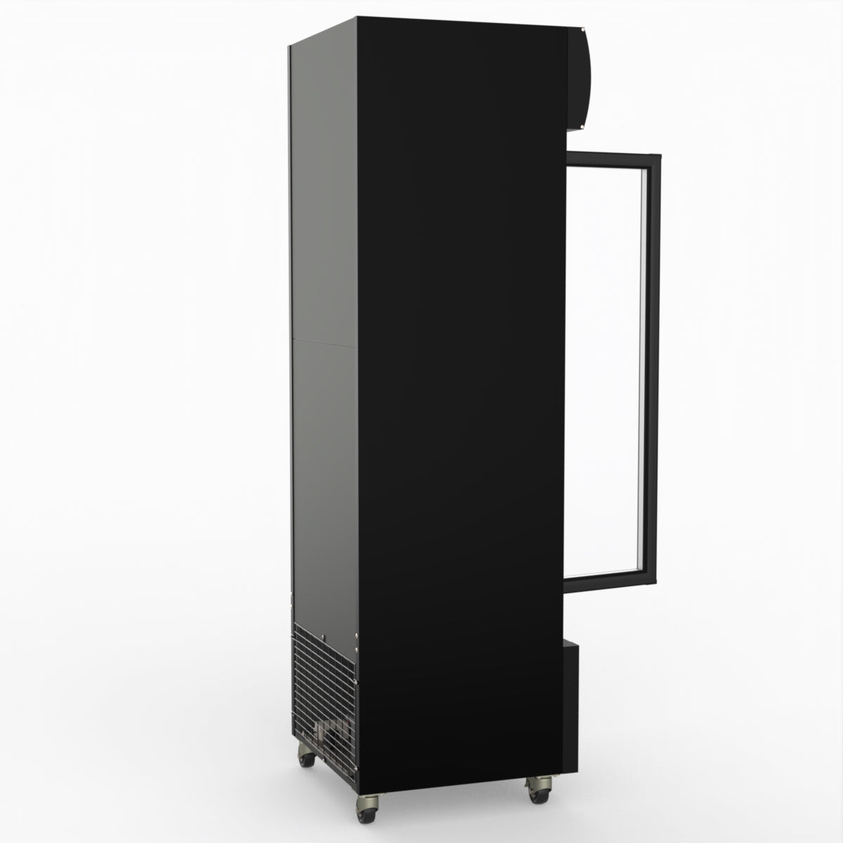 Thermaster Single Glass Door Colourbond Upright Drink Fridge LG-370BP