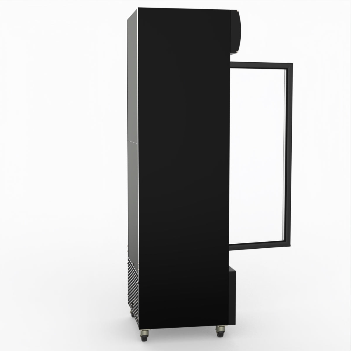 Thermaster Single Glass Door Colourbond Upright Drink Fridge LG-370BP