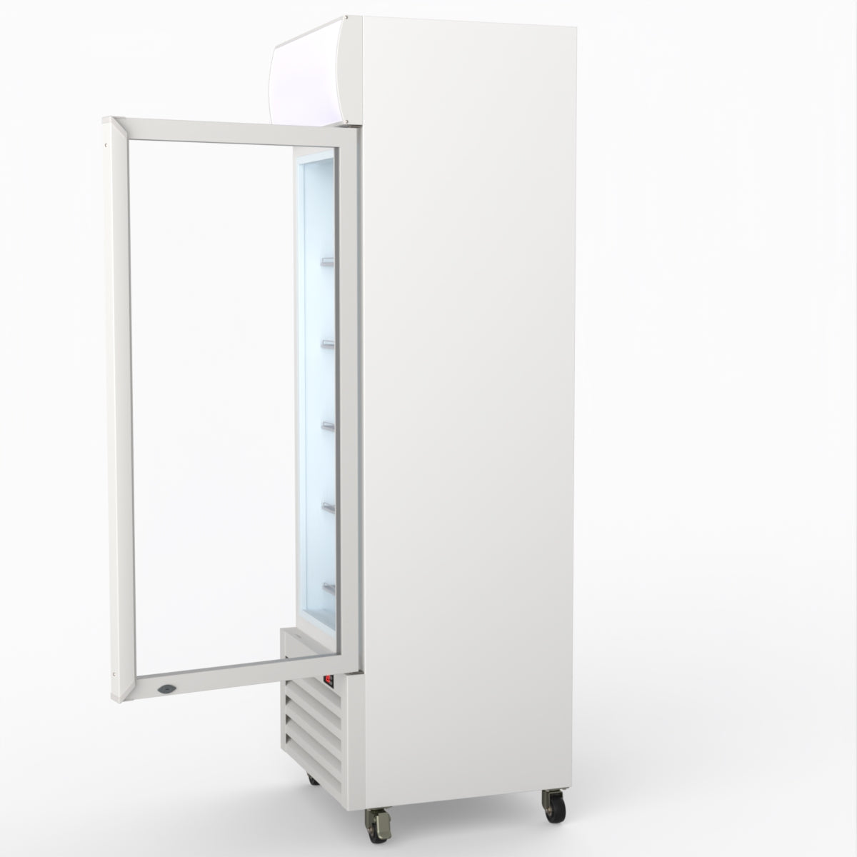 Thermaster Single Glass Door Colourbond Upright Drink Fridge - LG-370P