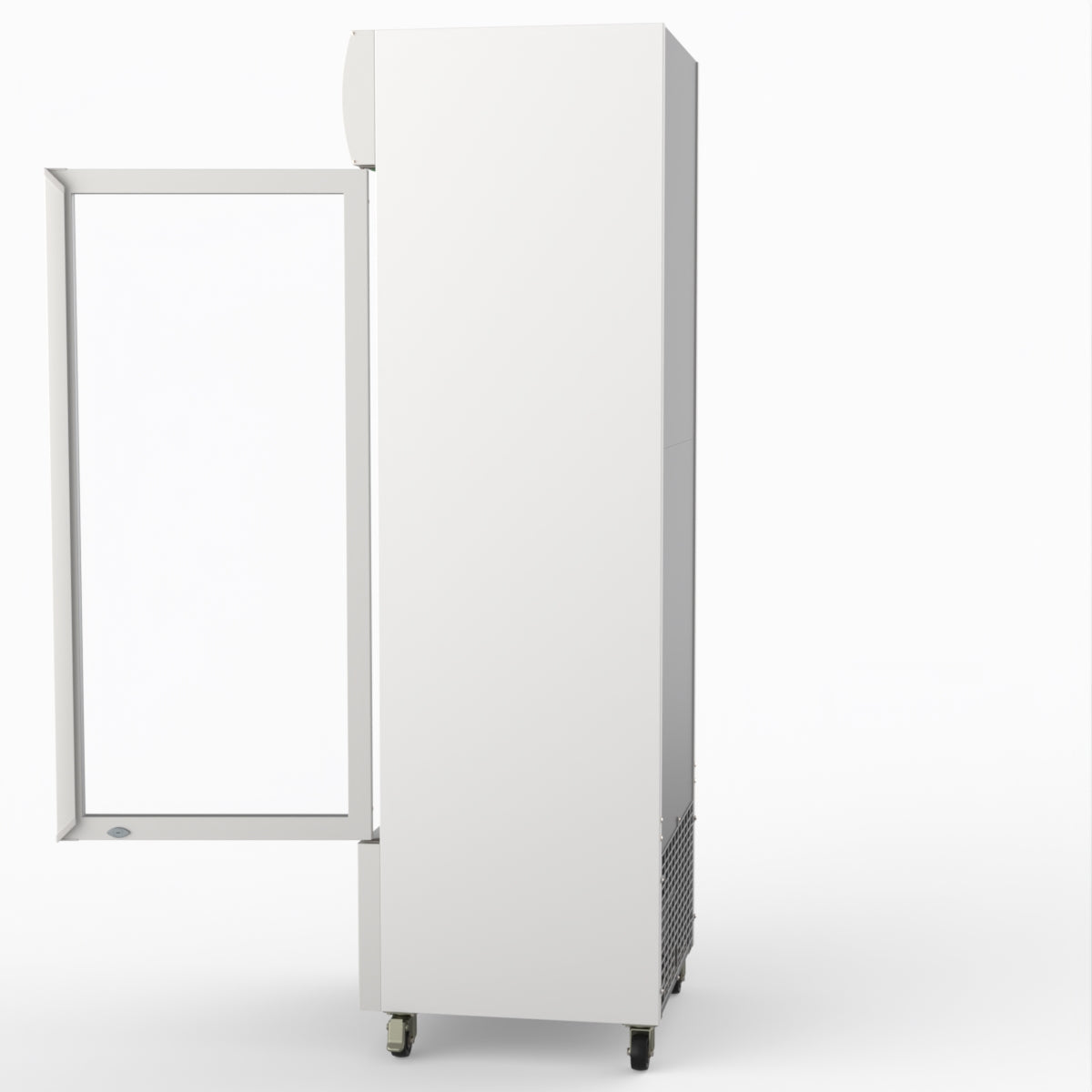 Thermaster Single Glass Door Colourbond Upright Drink Fridge - LG-370P