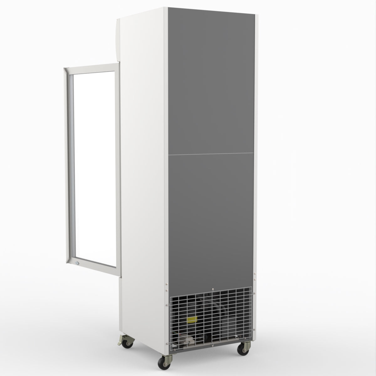 Thermaster Single Glass Door Colourbond Upright Drink Fridge - LG-370P