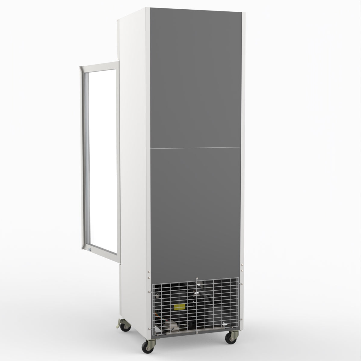Thermaster Single Glass Door Colourbond Upright Drink Fridge - LG-370P