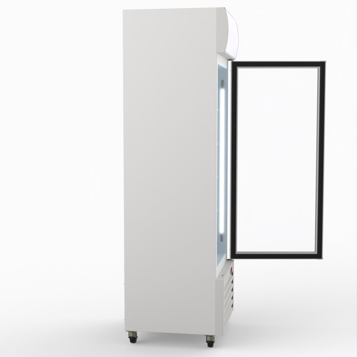 Thermaster Single Glass Door Colourbond Upright Drink Fridge - LG-370P