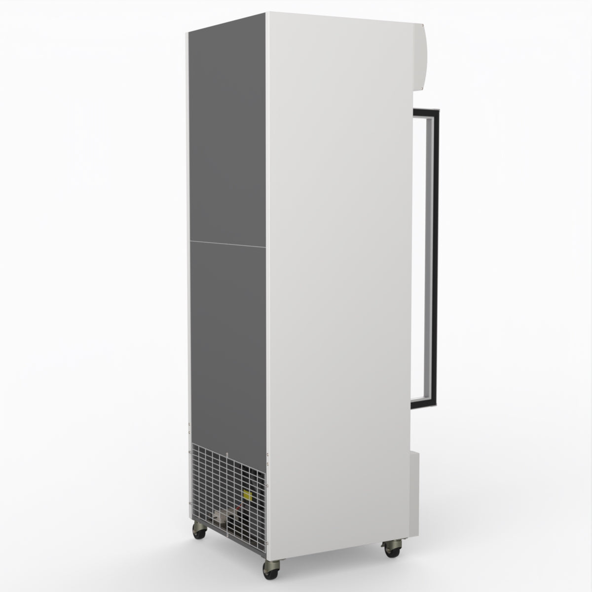 Thermaster 540L Single Glass Door Colourbond Upright Drink Fridge White LG-540P