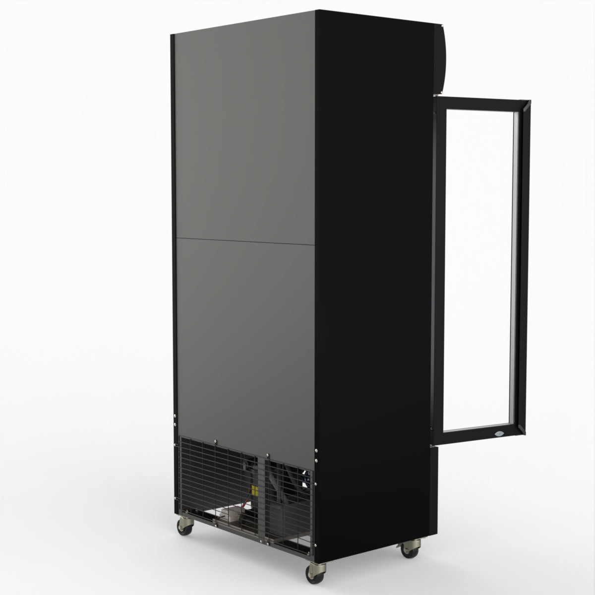 Thermaster Double Glass Door Colourbond Upright Drink Fridge LG-580BP