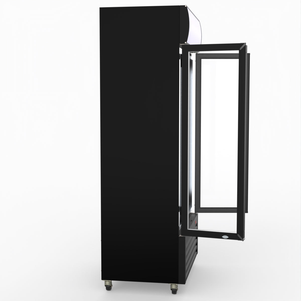 Thermaster Double Glass Door Colourbond Upright Drink Fridge LG-580BP