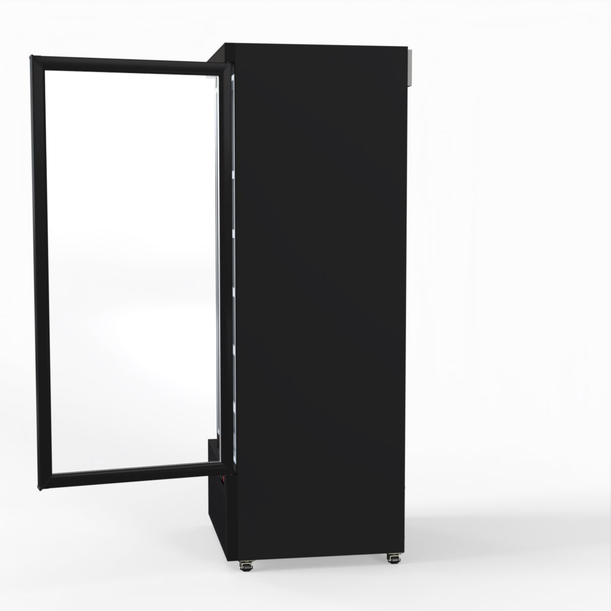 Thermaster Door Supermarket Fridge Black LG-600BGBM