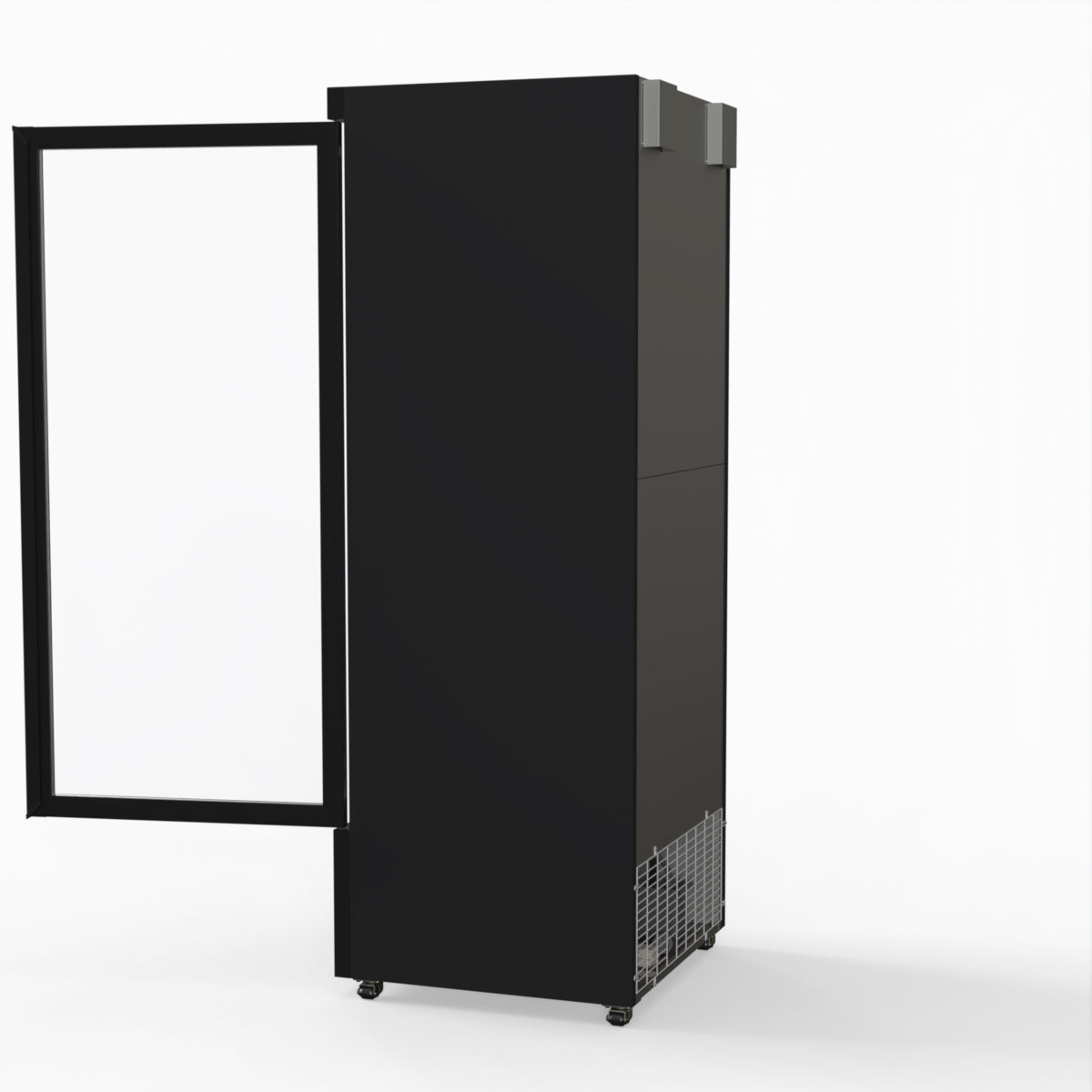 Thermaster Door Supermarket Fridge Black LG-600BGBM