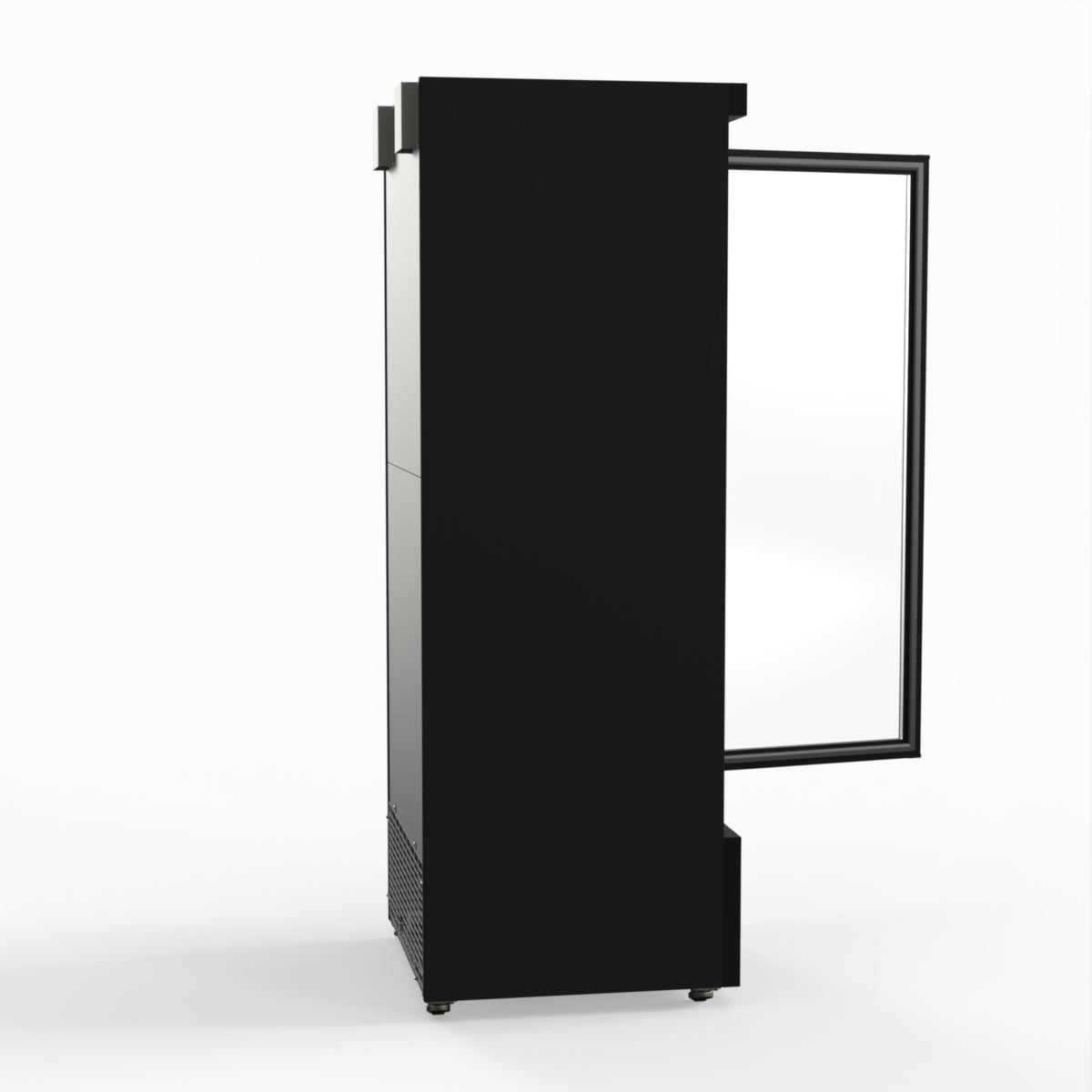 Thermaster Door Supermarket Fridge Black LG-600BGBM