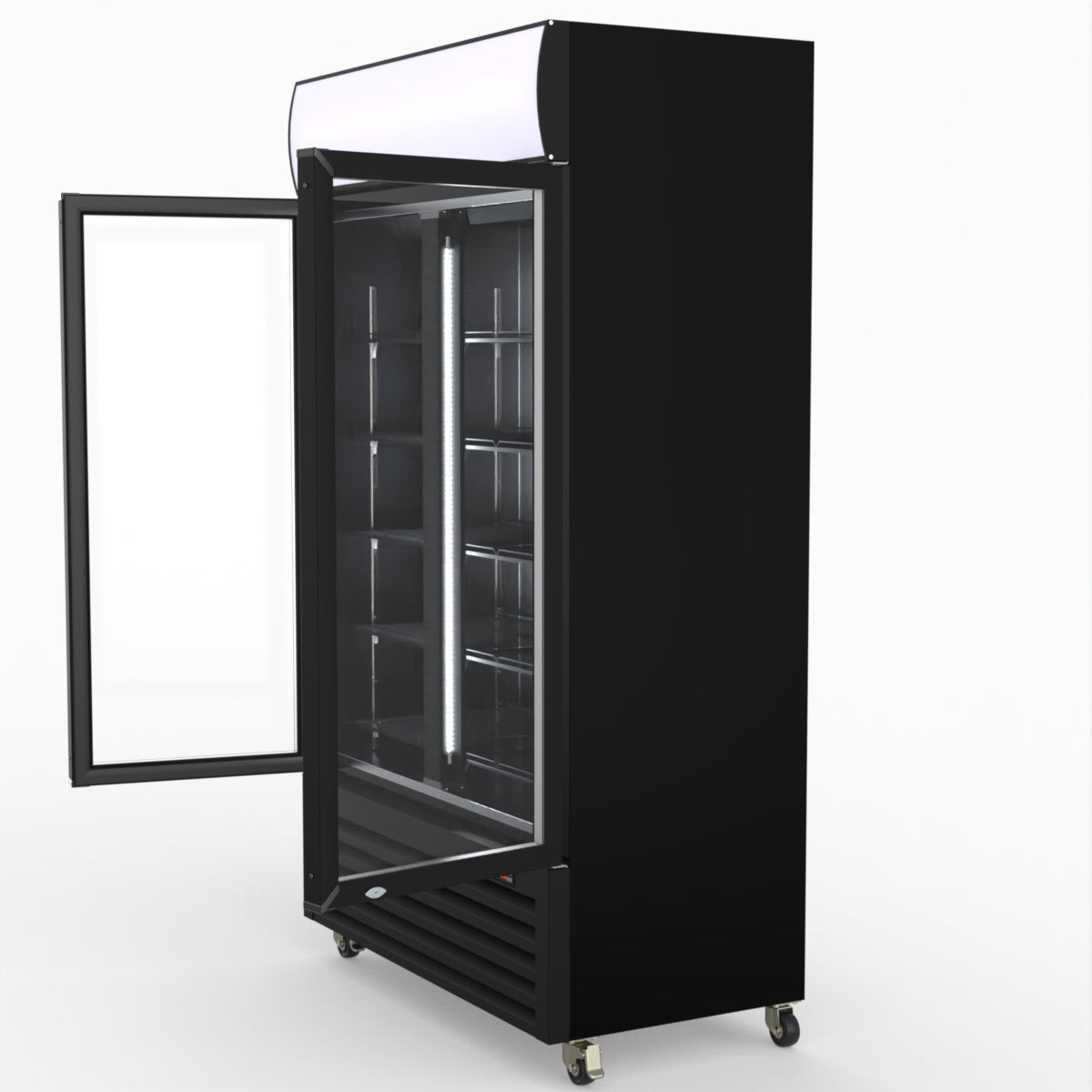 Thermaster Two Glass Door Colourbond Upright Drink Fridge LG-730BP
