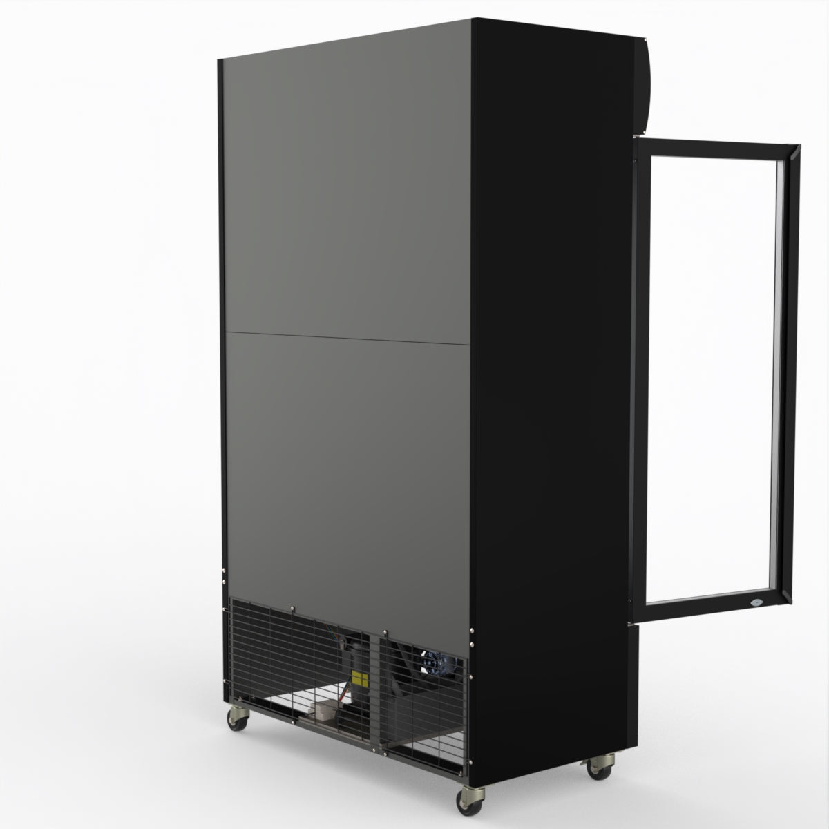 Thermaster Two Glass Door Colourbond Upright Drink Fridge LG-730BP