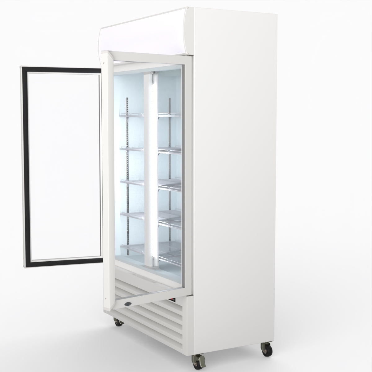 Thermaster 730L Two Glass Door Colourbond Upright Drink Fridge LG-730P